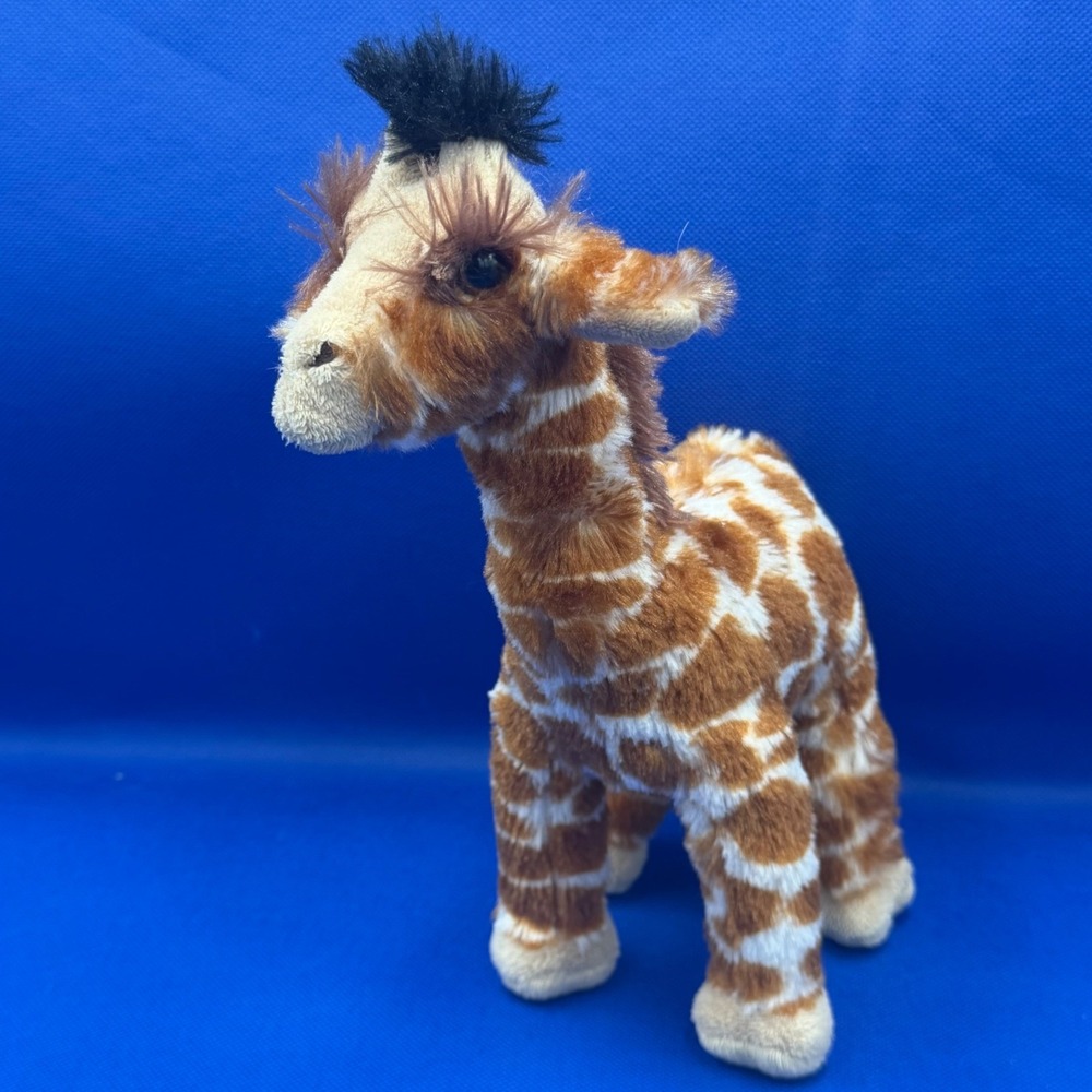 Wishpets Alta Giraffe Plush Stuffed Animal 2008 Zoo Nursery Safari decor Y2K